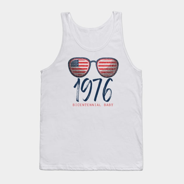 1976 Bicentennial Baby Tank Top by Sloat